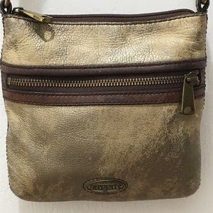 Vintage Leather Fossil Crossbody